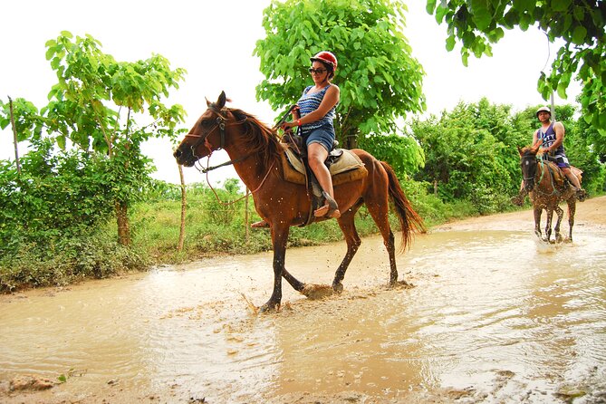 4 on 1 Tour. (Included Buggy, Zip lines, Horseback & Atabey Park) - Anamuya zip lines over Palo Amargo, plus safari and horseback on the schedule