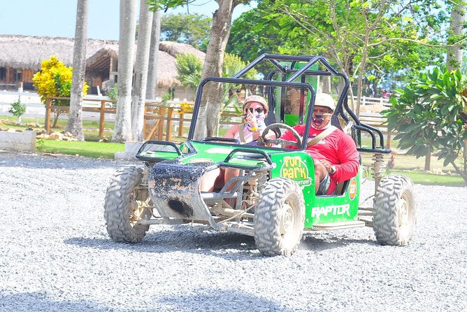 4 on 1 Tour. (Included Buggy, Zip lines, Horseback & Atabey Park) - Lunch at Rancho Tours Point: Dominican buffet, and what to watch for