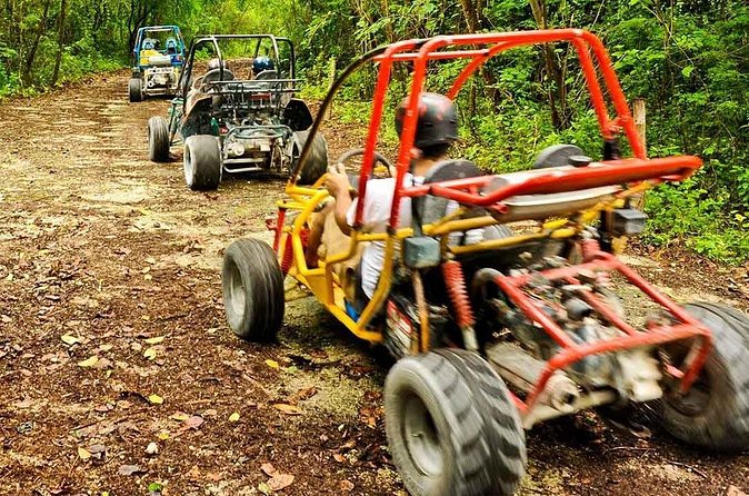 Adventure Buggies at Macao Beach - The buggy ride setup: drive it yourself or go passenger