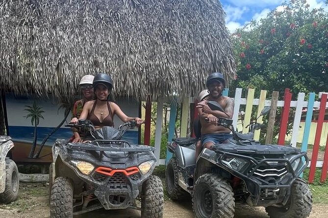 Adventure in Punta Cana ATV - The ride itself: dirt, mud puddles, and jungle paths