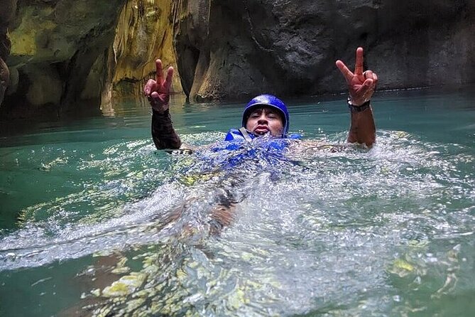 Adventure in the 7 Waterfalls + Typical Lunch and Transportation - Waterfall 7: jumping or sliding down natural stone, with a guide the whole time