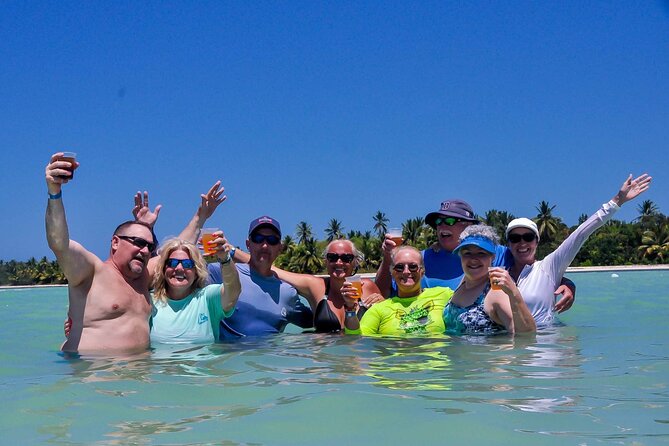 ADVENTURE PACKAGE: Buggy OffRoad Experience & Catamaran Cruise with Snorkeling - Bávaro Beach boarding: the party-boat setup with GOING PARTY BOAT