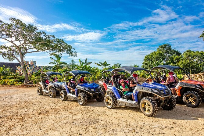 Adventure Tour con Buggies Ziplining Cenote y Taino Culture - Getting set up at the park: your briefing matters