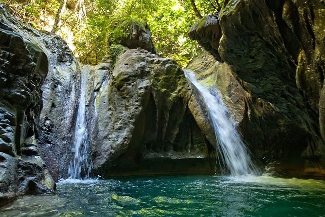 Amber cove and Taino Bay 7 Waterfall Zip lined & Dominican food - Safety and guide support: why the included gear matters