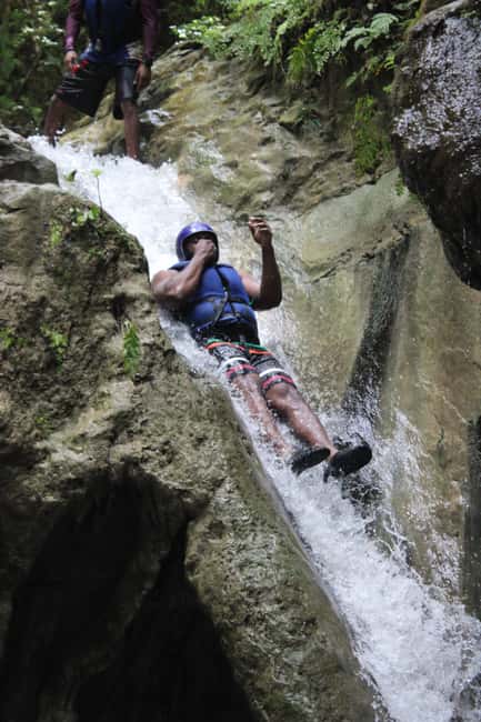 Amber Cove-Taino Bay 7 Damajaguas Water Falls + Local Food. - Dominican lunch plus Mamajuana shots: the best kind of cruise ending