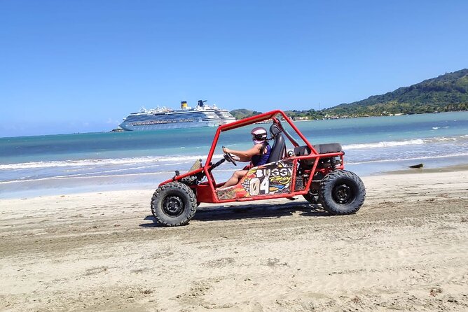 Amber Cove, Taino Bay Waterfalls and Buggy with Local Food Tour - Damajaguas waterfalls from Puerto Plata: jungle hike and real river time