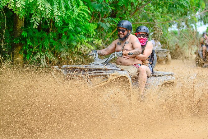 ATV 4x4 VIP Beach, Caves & Local Half Day Flavors - From pickup to ATV yard: what happens before you ride