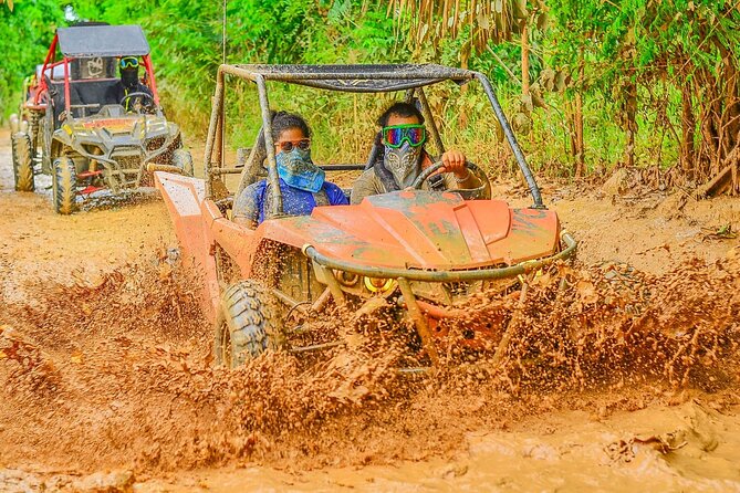 ATV and Buggy Tour in Punta Cana with Water Cave and Macao Beach - Macao Beach Time: Rinse Off, Take Photos, and Watch the Waves