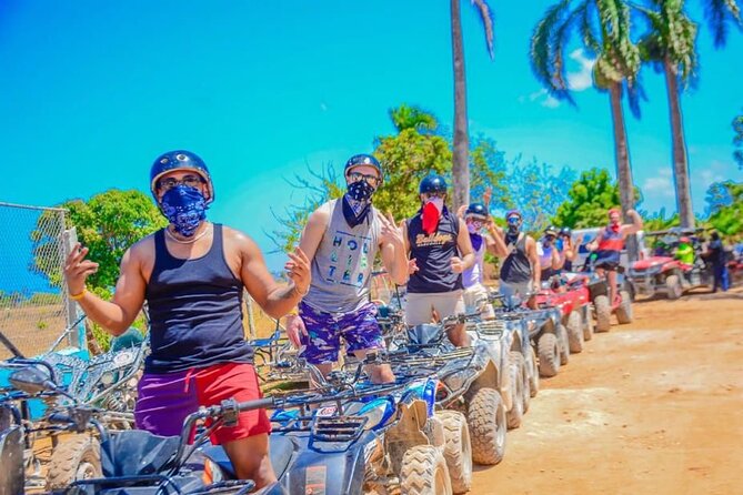 ATV OR BUGGY Ride Into the jungle with cave coffee & chocolate - Macao Beach: ending with white sand and palms
