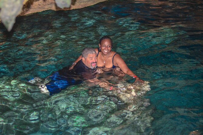 ATV Ride with Coffee, Chocolate Tasting and Cenote in Punta Cana - Cenote swim in a water cave: the “pause button” moment
