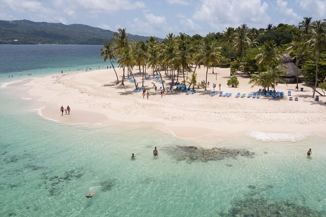 Bacardi Island Excursion with Catamaran, Beach and Lunch - The natural pool stop: a short swim that’s really about timing