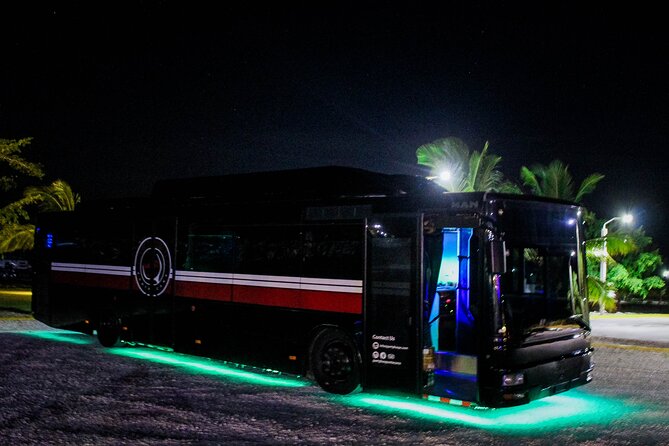 Bachelorette Party in Punta Cana Party Bus - Stop 1: Downtown Punta Cana Photo Op in 15 Minutes