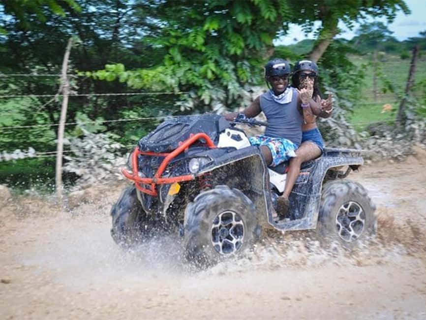 Bayahibe: ATV Tour through Countryside, Chavón River - Río Chavón swim: the cool-down and the movie-setting scenery