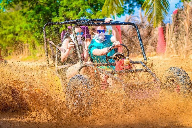 Beach Buggy Excursion in Punta Cana Bavaro - Buggy Driving on Narrow, Muddy Roads: The Fun (and the Consequences)