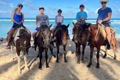 Beach Horseback Ride Tour at Punta Cana - The shoreline stop: coconut water, photos, and the Rio moment