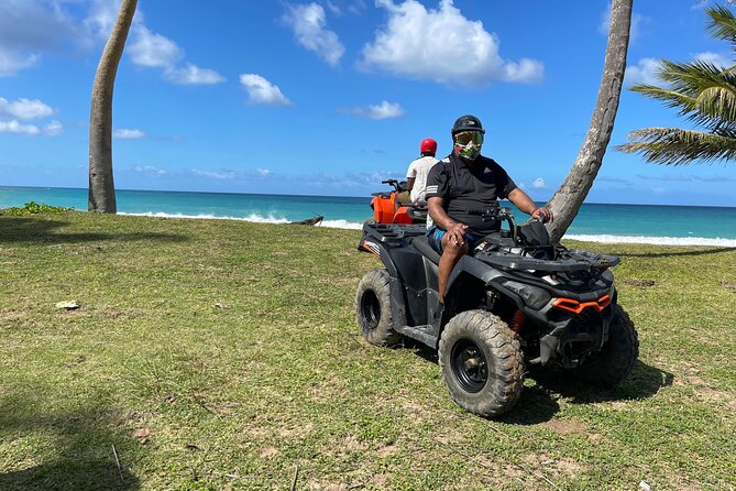 Best ATV Tour In Punta Cana - The climb: reaching about 1,000 ft for Samana Bay views