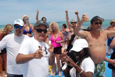 Boat Tour to Bibijagua Beach from Punta Cana - Punta Cana panorama stop: music, drinks, and big-sky views