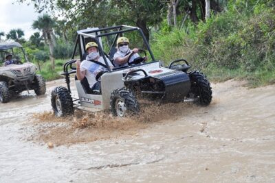 Buggies Extreme and Cenote Cave Adventure Half Day - Macao Beach stop: pretty sand, but also quick timing and vendor pressure