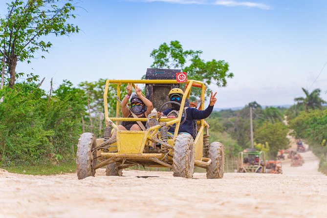 Buggies Extreme Half Day Adventure - Macao Cave (El Hoyo cenote): swimming time and what to expect underfoot