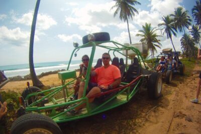 Buggies Punta Cana Macao - The Rancho Macao Adventure Boogies stop: coffee, cigar, and a cave pause