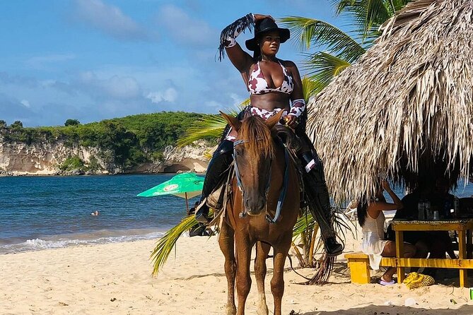 Buggy Horses and Zip Line from Punta Cana with Lunch Included - Stop 3: Macao Horseback Riding Through Ranch Trails and Riverbeds
