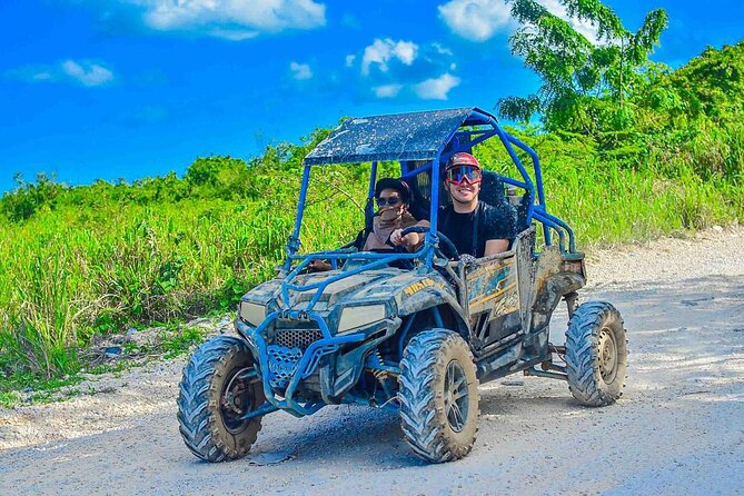 Buggy Predator Adventure Punta Cana - Cave, Beach and Mud - Macao Beach time: photos, swimming, and a real finish