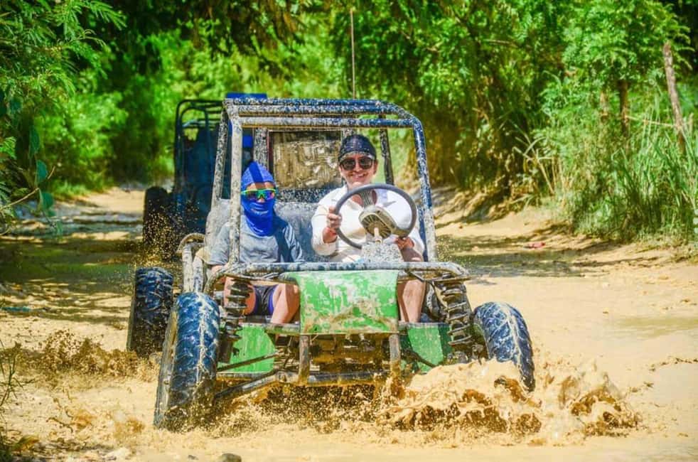 Buggy ride on rural routes and Macao Beach - Hoyos del Salado Cenotes: Cool Water Under the Cavern