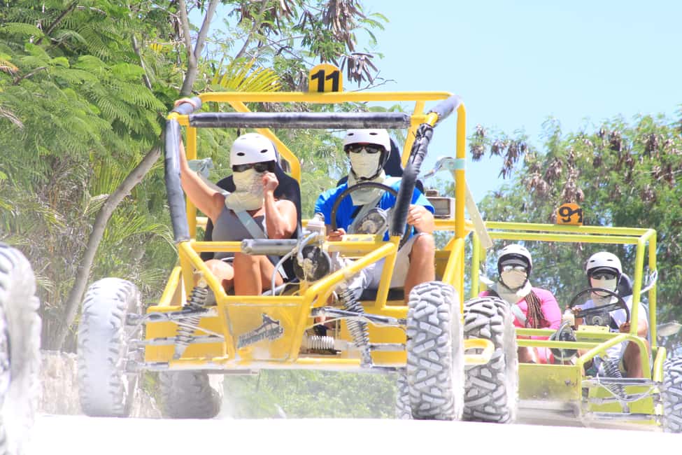 Buggy Ride, Zipline Splash & Waterfall Pool Combo with Lunch - Buggy + Zipline + Water Stops: What This 6-Hour Day Actually Delivers