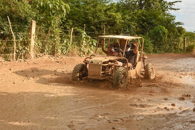 Buggy Route Adventure in Punta Cana - Taino Cave swimming: cooling off in a natural well