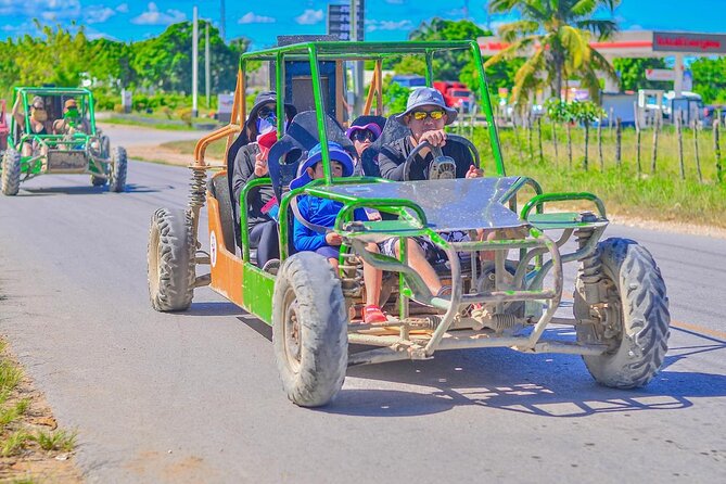 BUGGY TOUR – Macao, Cenote & Local Treasures - Entering the buggy route: ranch starts and off-road pacing