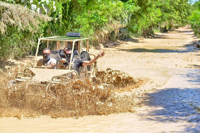 BUGGY TOUR – Macao, Cenote & Local Treasures - Macao Beach: golden sand with a clock running
