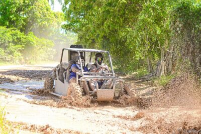 Buggy Tour Punta Cana A Cenote Secreto, Playa macao - Getting on the Buggy: Driving Your Own and Staying Comfortable