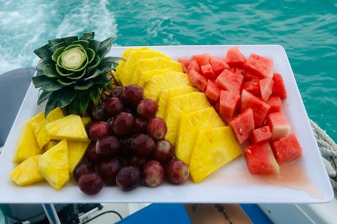Caribbean Party Boat - The Natural Pool Stop and the Floating Bar Moment