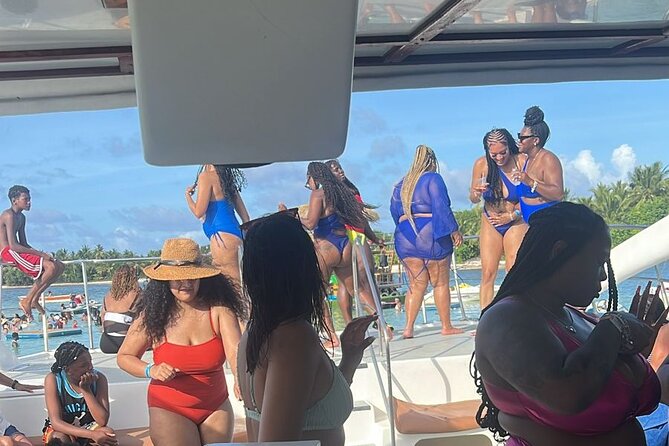 Catamaran and Snorkeling Party with Drink Included in Punta Cana - The natural pool finish: where the “vacation feeling” lands