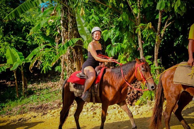 Eco Aventure Park+ Zipline+Horseback Ride+Buggy - Stop 3: horseback ride time between ranches, riverbeds, and trees