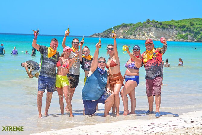 Experience in quadricycle ATV Punta Cana Playa Campo and Tradition - Los Hoyos del Salado cenote cave: a 25-foot deep water cave