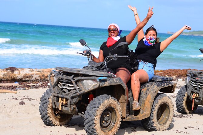 Extraordinary ATV and Buggy Adventure in Punta Cana - Macao Beach stop: cliffs, calm air, and a real break