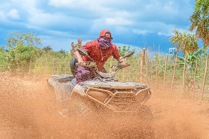 Extreme ATV Quad Bike From Punta Cana Transportation Included - The Underground Cave Swim in Bavaro’s Natural Water