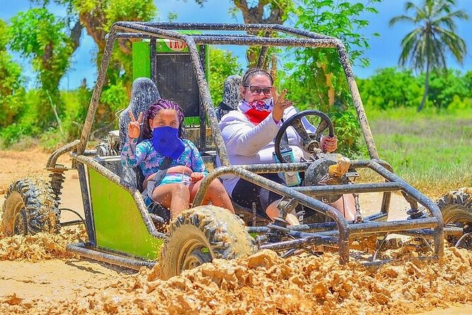 Family Friendly ATV and Buggy Excursion in Punta Cana - Los Hoyos del Salado cenote stop: swim, cool off, take photos