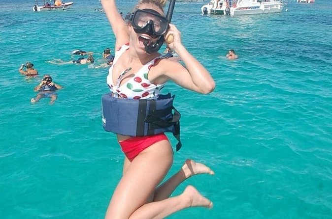 Fiesta en el Mar: Party Boat Punta Cana - Stop 2 at Bavaro Beach: DJ energy, snacks, and unlimited drinks