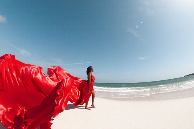 Flying Dress Photoshoot (1 Dress) – Punta Cana – Pro Photographer - Macao Beach at 7:30am: the light you’re paying for