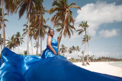 Flying Dress Photoshoot (2 Dresses) – Punta Cana – Photographer - The One-Hour Shoot: How the Dress Session Works on the Sand