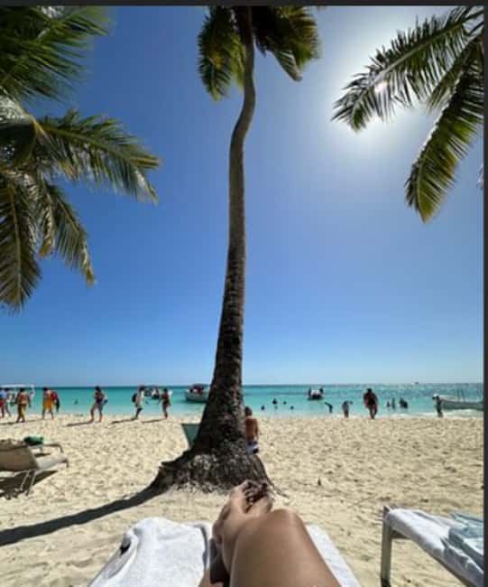 From Punta Cana: Saona Island Boat Trip with Buffet - Catamaran or speedboat: how the ride affects your island time