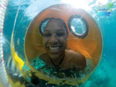 From Punta Cana: ScubaDoo, Snorkel & Glass Bottom Boat Tour - ScubaDoo Underwater Scooter Session at 3–5 Meters