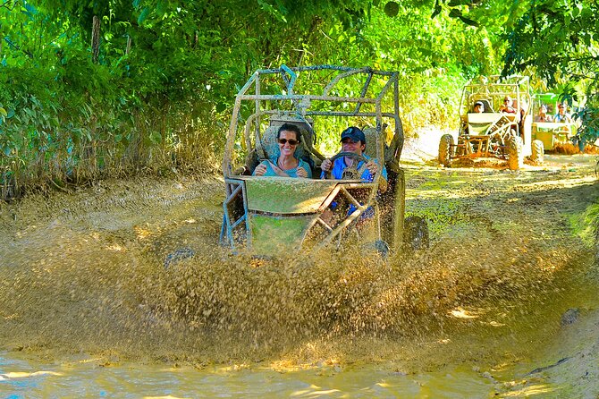 Full Day Adventure Buggy Ride and Party Boat - Macao Buggy + the turquoise cenote swim: where the day gets fun fast