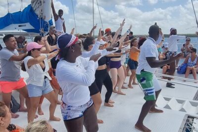 Full Day Island Tour in Isla Saona from Punta Cana - Catamaran with music, then a speedboat return