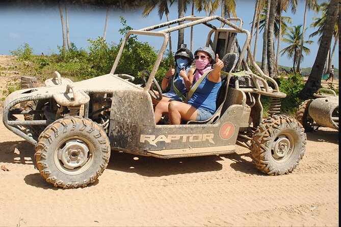 Full day tour. Buggy, lunch and Catamaran Adventure - Macao Beach vs. Playa Los Corales: Pretty Water, Short Windows