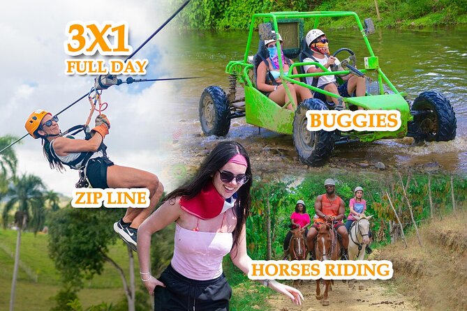 Full Pack Buggies + Horses + Zip Line + Food in Punta Cana - Key highlights before you go