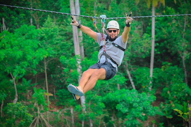 Full Pack Buggies + Horses + Zip Line + Food in Punta Cana - Horseback riding: ranch trails, riverbeds, and a cacao plantation house