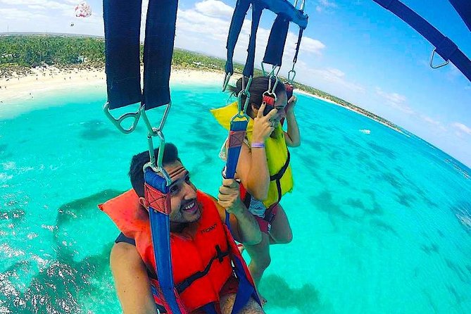Fun Package Parasailing & Party Boat From Punta Cana - Parasailing Over Punta Cana and Bavaro: 20 Minutes Up in the Sky